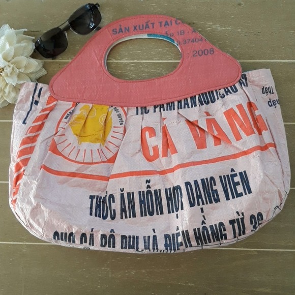 Unique Reversible Earth Friendly Tote Bag - Picture 2 of 5